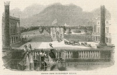 Londres, do Palácio de Buckingham de English School