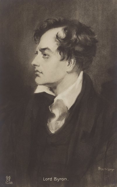 Lord Byron (1788-1824), poeta inglês de English School