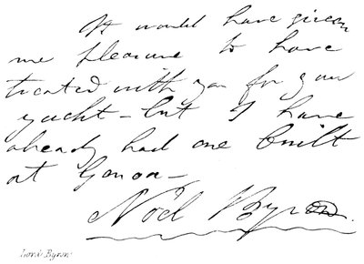 Lord Byron de English School