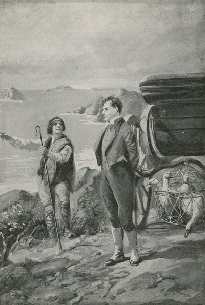 Lord Byron sai para um passeio de English School