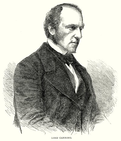 Lord Canning (gravura) de English School