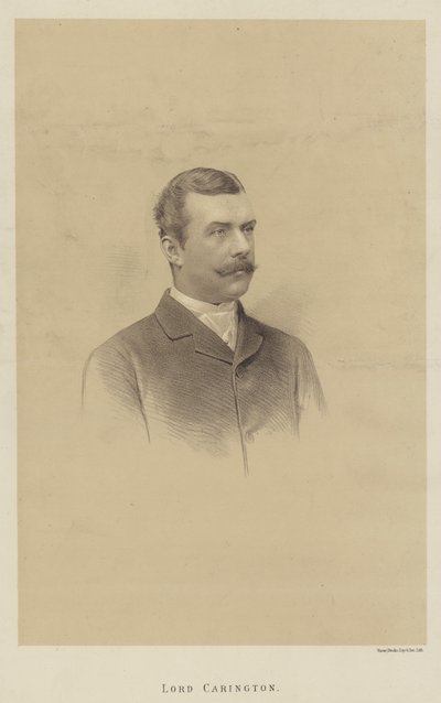 Lord Carington (litho) de English School