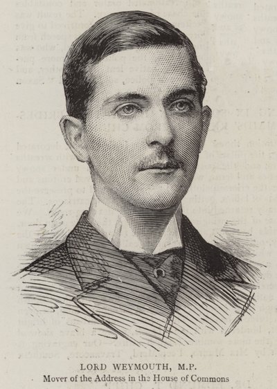 Lord Weymouth, MP (gravura) de English School