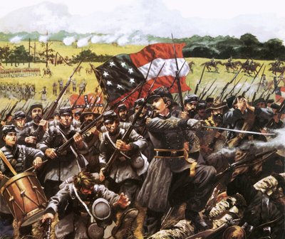 Loreta Janeta Velasquez que lutou com o Exército Confederado, disfarçada de homem de English School