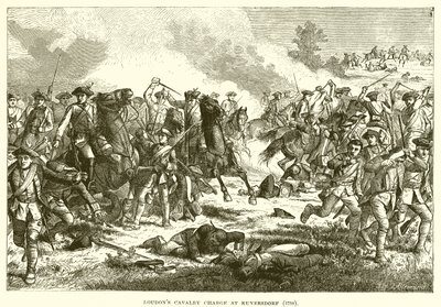 Loudons Cavalry charge no Kunersdorf de English School