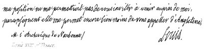 Louis XVIII da França de English School
