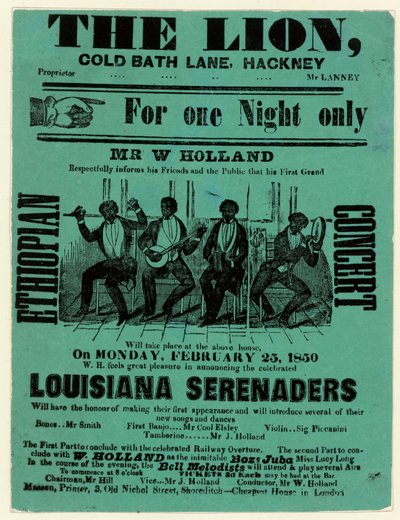 Serenaders de Louisiana no leão, Hackney de English School