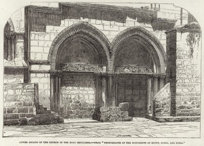Arcada Inferior da Igreja do Santo Sepulcro de English School