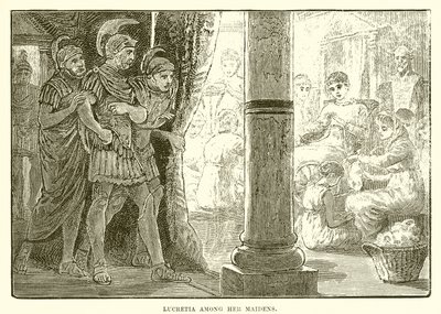 Lucretia entre suas donzelas de English School