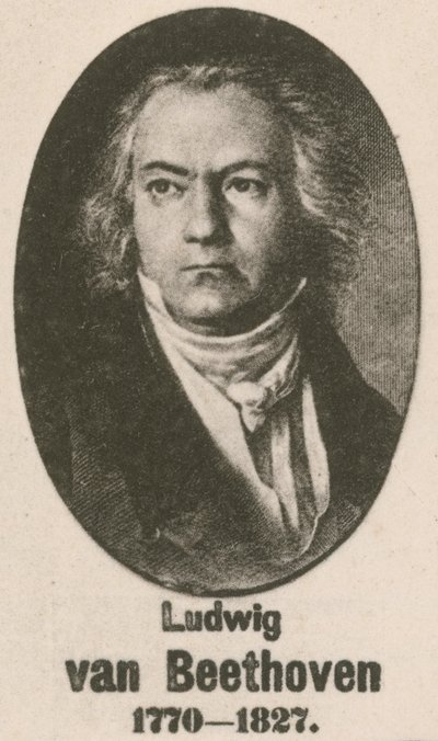 Ludwig van Beethoven (gravura) de English School
