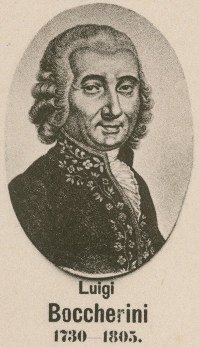 Luigi Boccherini (gravura) de English School