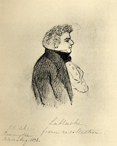 Luigi Lablache (1784-1858) (gravura) de English School