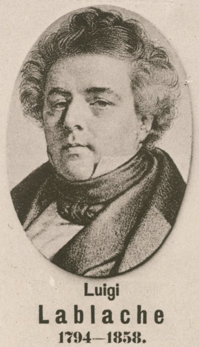 Luigi Lablache (gravura) de English School