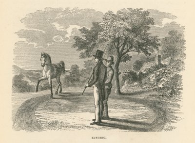 Lunging (gravura) de English School
