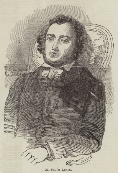 M Jules Janin (gravura) de English School