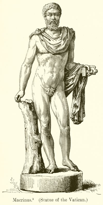 Macrino. (Estátua do Vaticano) de English School