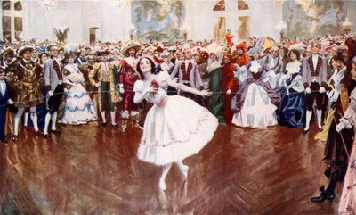 Madame Pavlova participando de uma fantasia no Savoy de English School