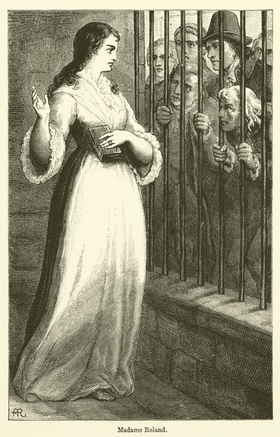 Madame Roland (gravura) de English School