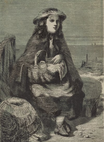 Maggie, a Filha do Pescador (gravura) de English School