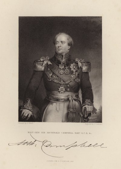 Major General Sir Archibald Campbell de English School
