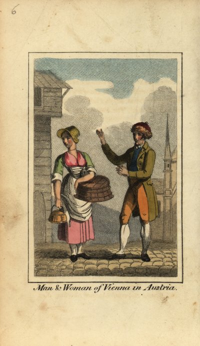 Homem e mulher de Viena, Áustria de English School