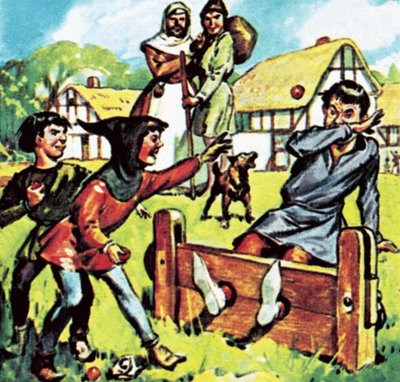 Homem nos estoques de English School