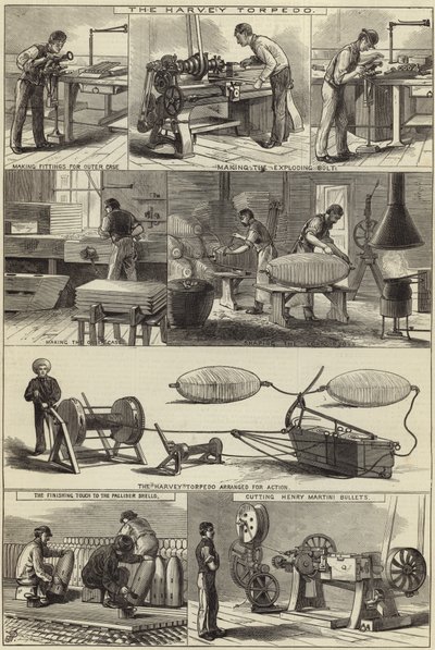 Fabricação de materiais de guerra no Royal Arsenal de English School