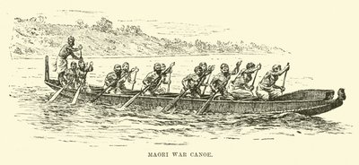 Canoa de Guerra Maori de English School