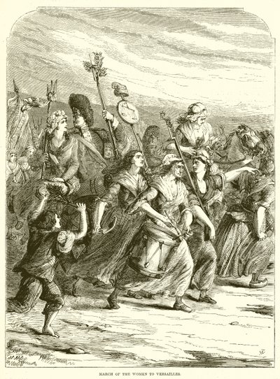 Marcha das mulheres para Versalhes de English School