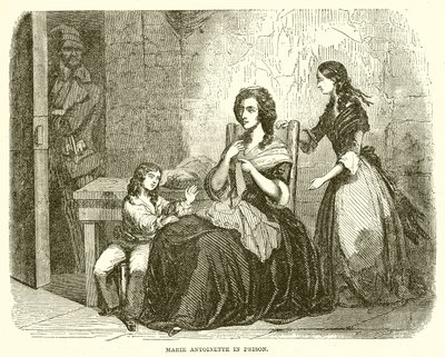 Marie Antoinette na prisão de English School