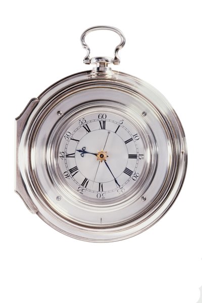 Relógio marinho, em estojo de prata, por John Harrison and Son, 1770, Londres (ver também 71015-17) de English School