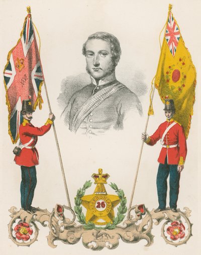 Marquês de Dalhousie, falecido coronel dos 26 Cameronians de English School
