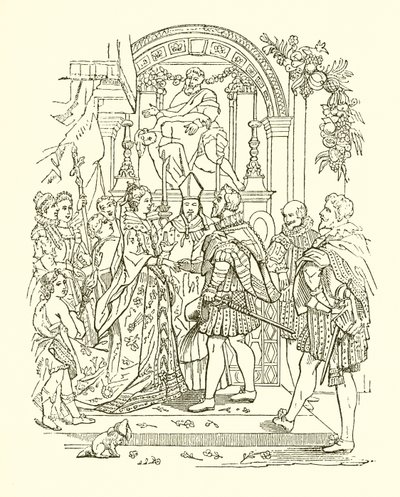 Casamento de Henrique IV e Maria de Médicis de English School