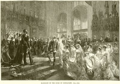 Casamento do duque de Connaught de English School
