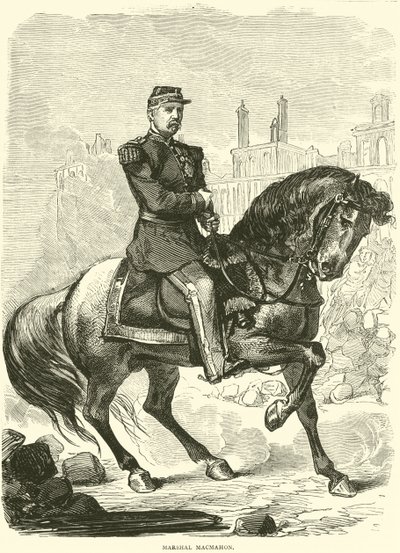 Marechal Macmahon, março de 1871 de English School