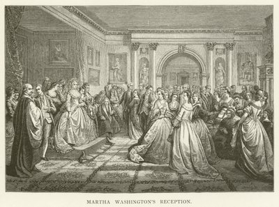 Recepção de Martha Washingtons de English School