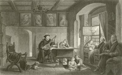 Martin Luthers em casa em Wittemberg de English School