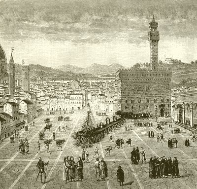 Martírio de Savonarola de English School