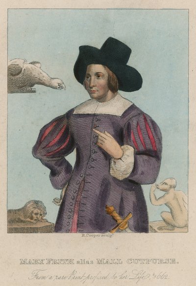 Mary Frith, também conhecida por Moll Curpurse de English School