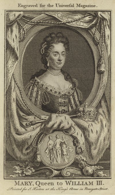 Maria, rainha de Guilherme III de English School