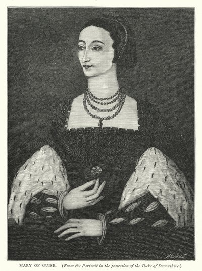 Mary of Guise (gravura) de English School