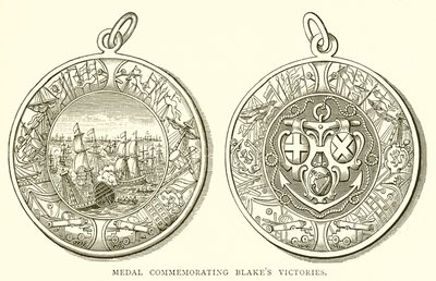Medalha Comemorando Blakes Vitórias de English School