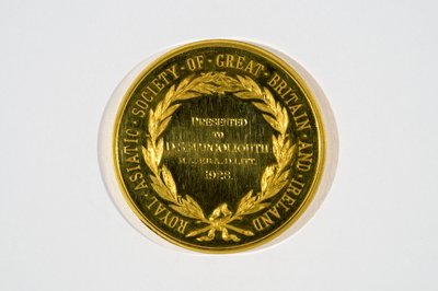 Medalha de John Pinches Medalhistas Ltd., 1928 (ouro) (anverso de 403548) de English School
