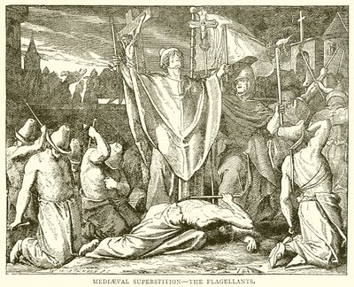 Superstição Medieval - Os Flagelantes de English School
