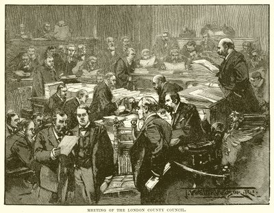 Reunião do Conselho do Condado de Londres de English School