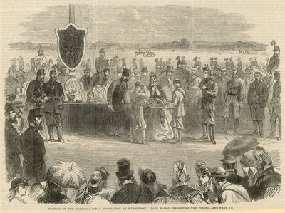 Reunião da Associação Nacional de Rifle em Wimbledon de English School