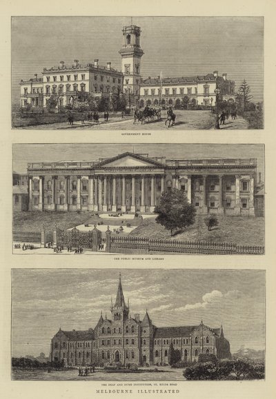Melbourne ilustrado de English School