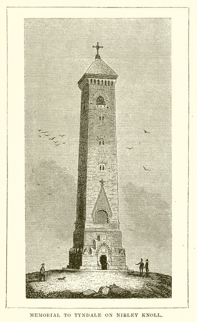 Memorial a Tyndale em Nibley Knoll de English School