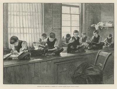 Remendar e alterar: um esboço em uma Escola Truant do London School Board de English School