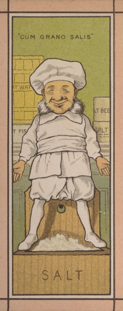 Ilustração do menu: Sal (cor litho) de English School